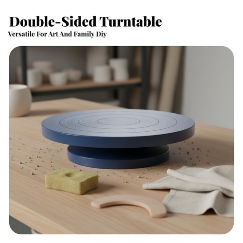 Manual clay turntable even - clay,