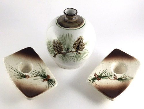 3pc lot pinecone winter - 3pc,