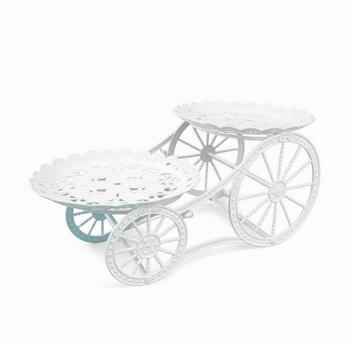 Two wheeled dessert stand - dessert,