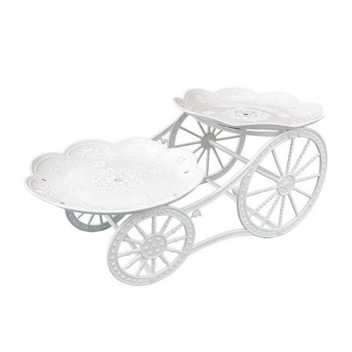 Two wheeled dessert stand - two-wheeled,